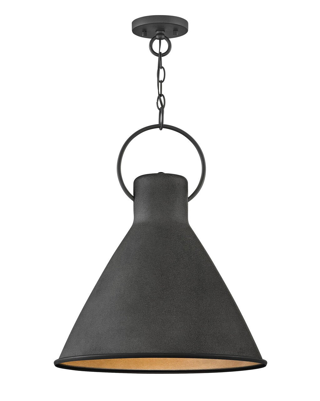 Winnie 3555DZ - Medium Pendant - Black