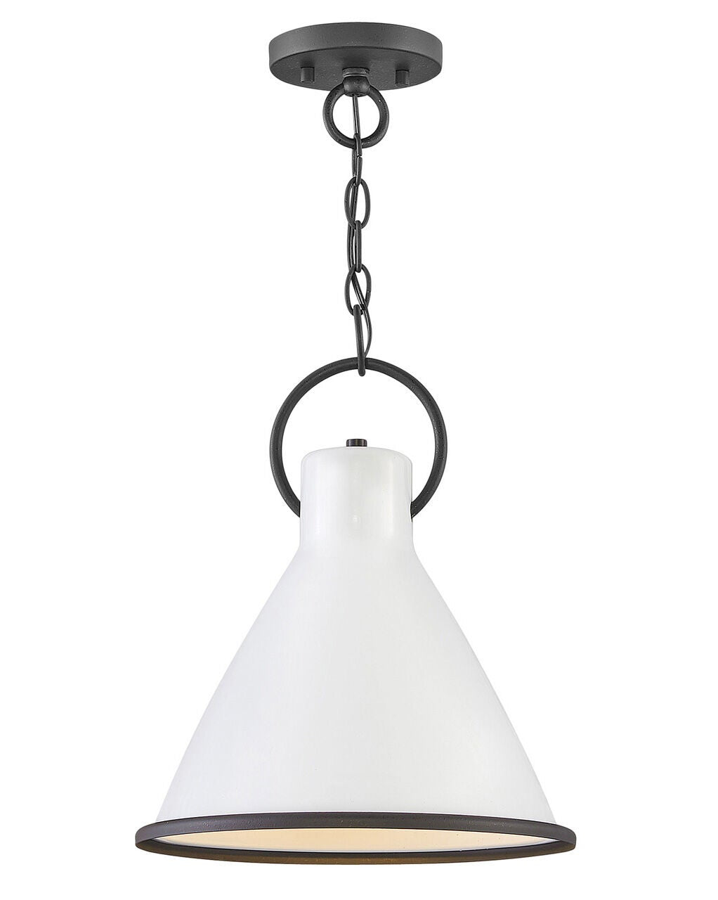 Winnie 3557PT Small Pendant - White