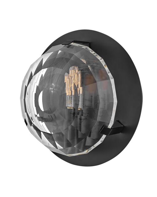 Leo 35690BK - Small Single Light Sconce