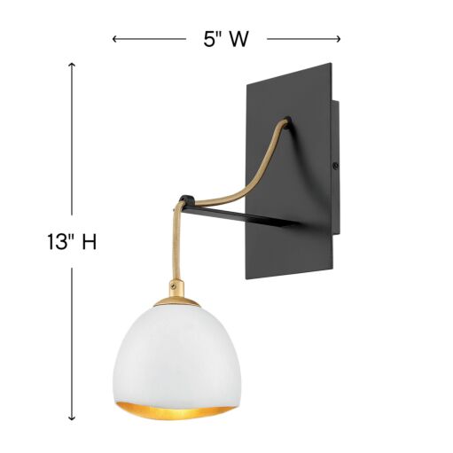 Nula 35900SHW - Single Light Sconce