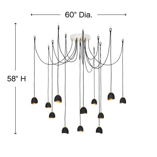 Nula 35908SHB Large Multi Tier - Black