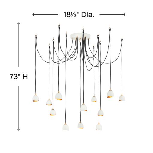 Nula 35908SHW - Large Multi Tier - Gold