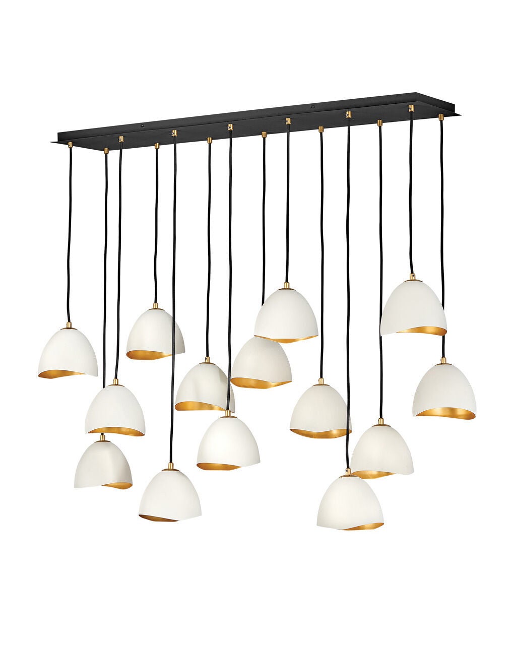 Nula 35909SHW - Medium Fourteen Light Linear - White