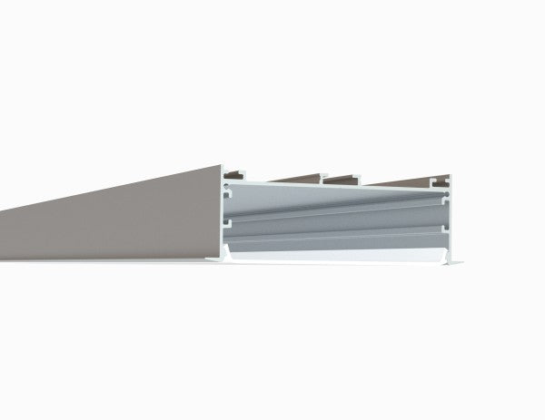 LED Channel - 1112ASL - Recessed, 10 ft - Silver