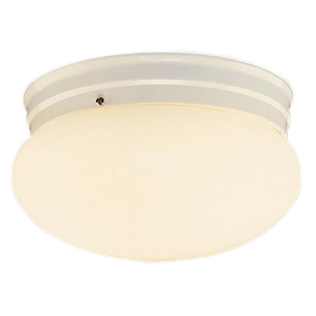 Dash 10" Flushmount Mushroom - White