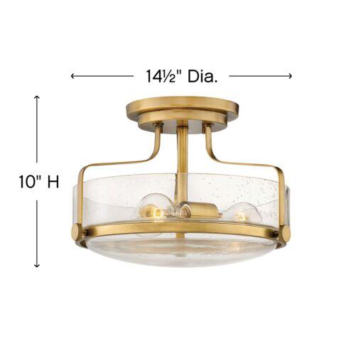 Harper 3641HB-CS - Medium Semi-Flush Mount