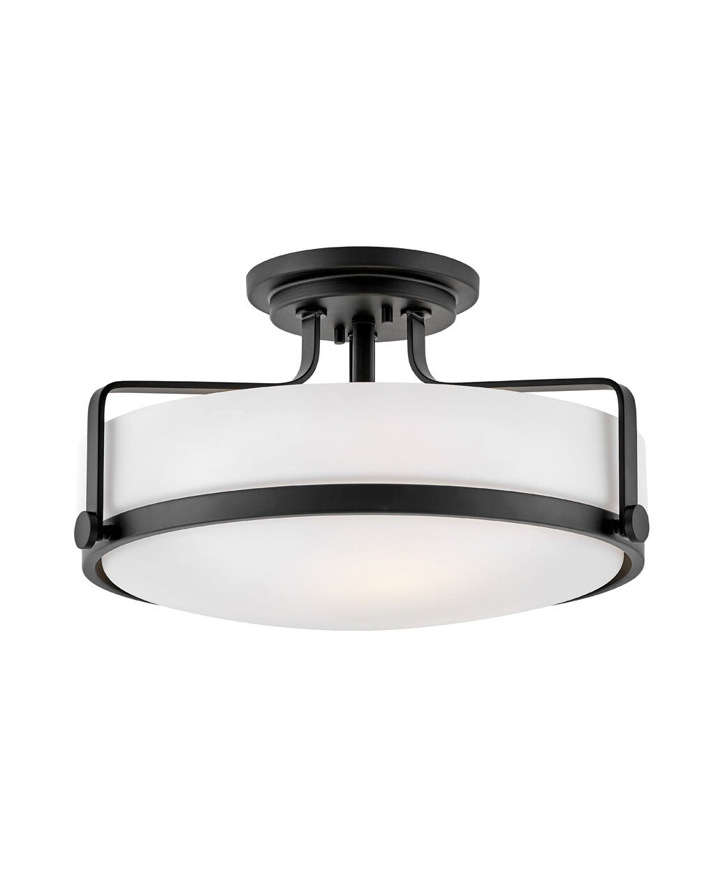 Harper 3643BK - Medium Semi-Flush Mount