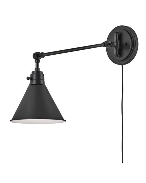 Arti 3690BK - Small Single Light Sconce