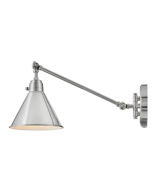 Arti 3690PN - Medium Swing Arm Single Light Sconce