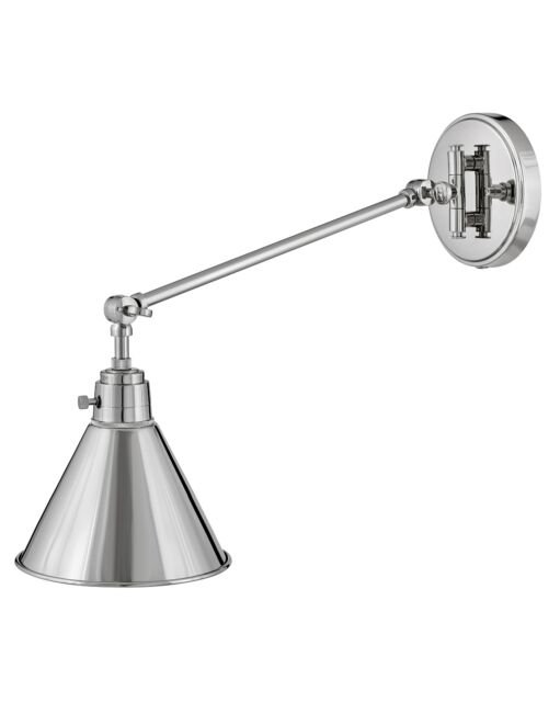 Arti 3690PN - Medium Swing Arm Single Light Sconce