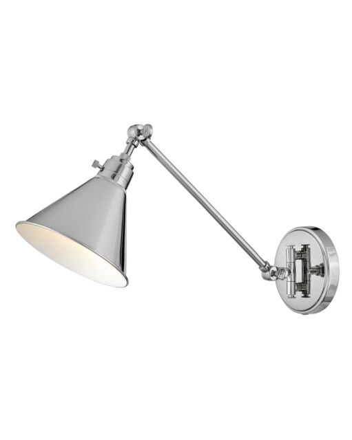 Arti 3690PN - Medium Swing Arm Single Light Sconce