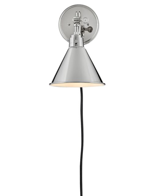 Arti 3691PN - Medium Swing Arm Single Light Sconce