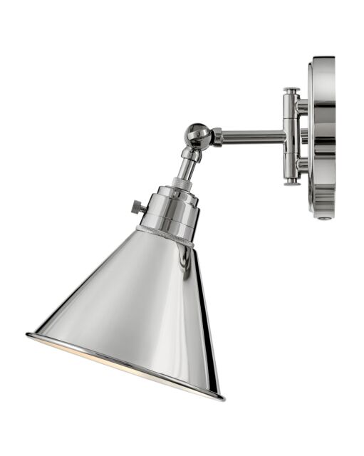 Arti 3691PN - Medium Swing Arm Single Light Sconce