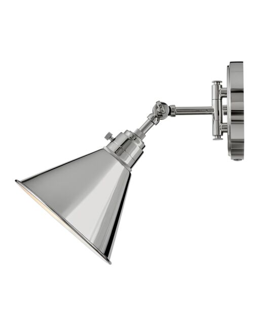 Arti 3691PN - Medium Swing Arm Single Light Sconce