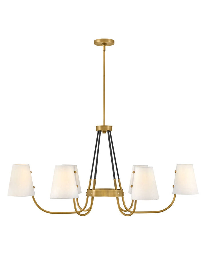 Aston 37388HB - Medium Six Light Linear - Bronze