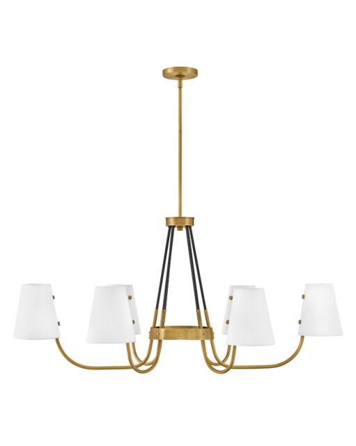 Aston 37388HB - Medium Six Light Linear - Bronze