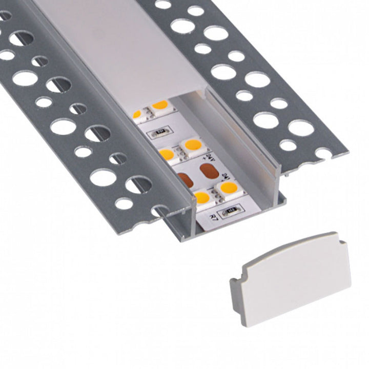 Richee Lighting - 1" Trimless Led Aluminum Channel - Aluminum