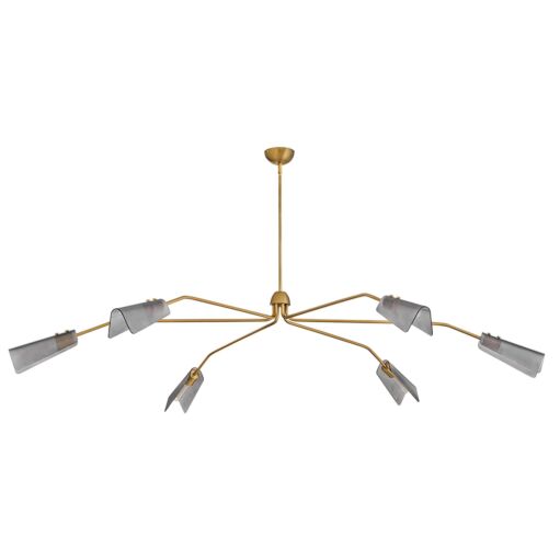 Altman 48306LCB  Extra Large Low Profile Chandelier - Bronze