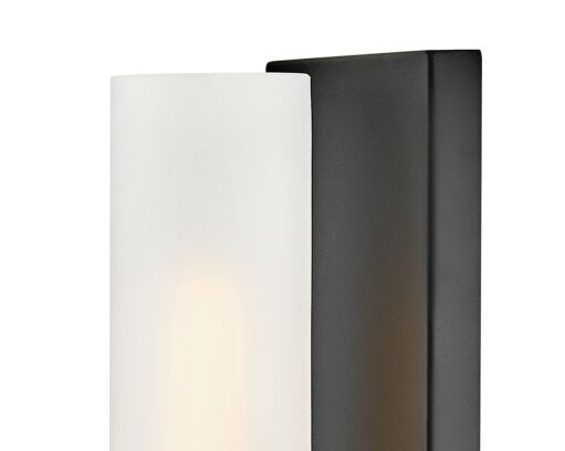 Ryden 37850BK-WH Medium Single Light Sconce -WH