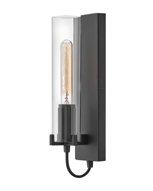 Ryden 37850BK - Medium Single Light Sconce