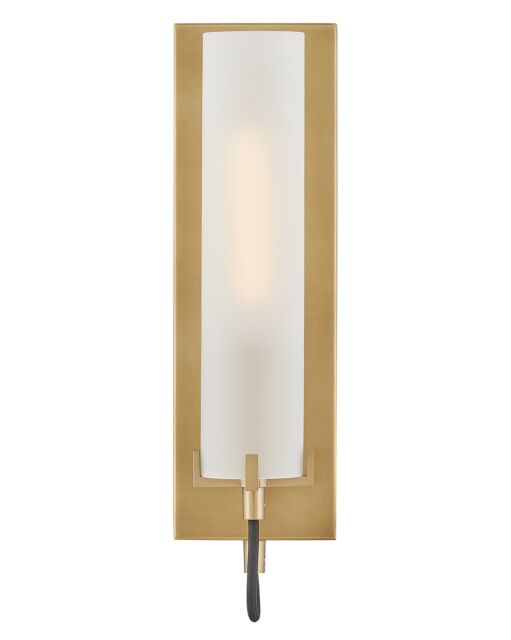 Ryden 37850HB-WH  Medium Single Light Sconce - Bronze