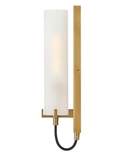 Ryden 37850HB-WH  Medium Single Light Sconce - Bronze