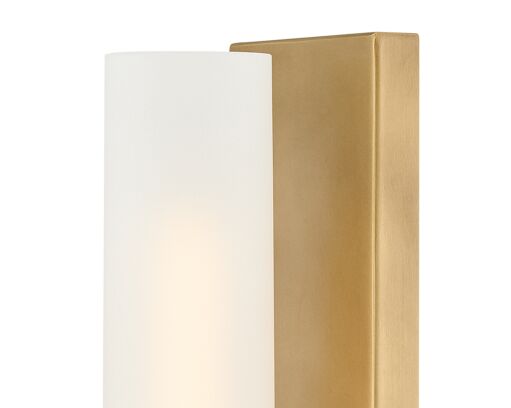 Ryden 37850HB-WH  Medium Single Light Sconce - Bronze