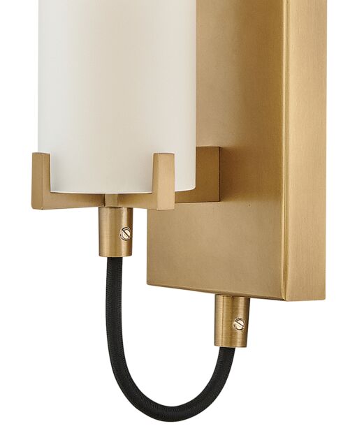 Ryden 37850HB-WH  Medium Single Light Sconce - Bronze