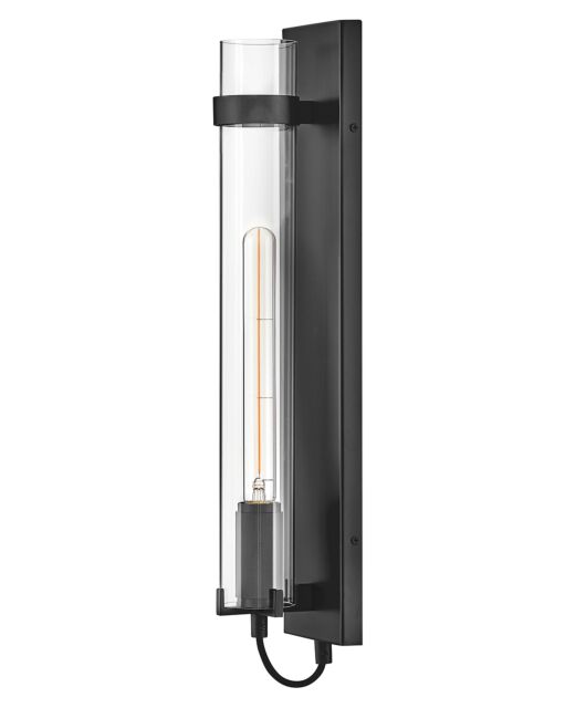 Ryden 37852BK-LL Large Tall Single Light Sconce - Black