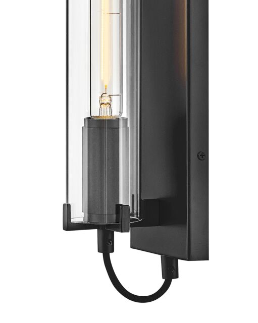 Ryden 37852BK-LL Large Tall Single Light Sconce - Black