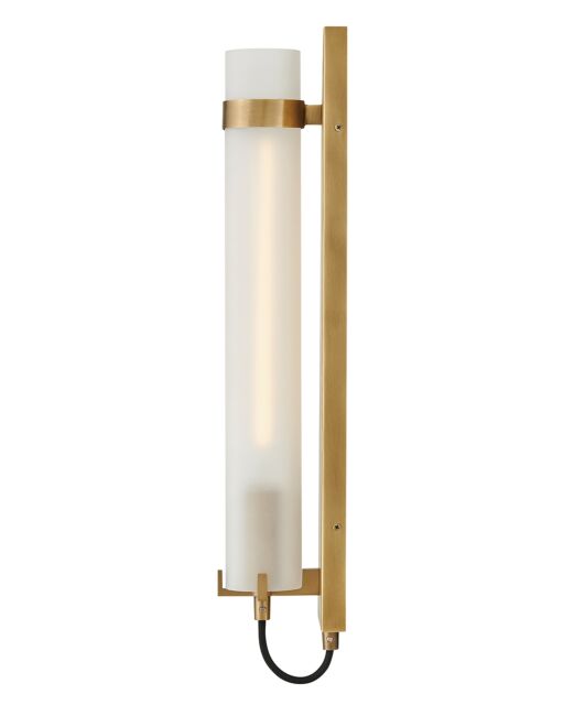 Ryden 37852HB-WH  Large Tall Single Light Sconce - Bronze