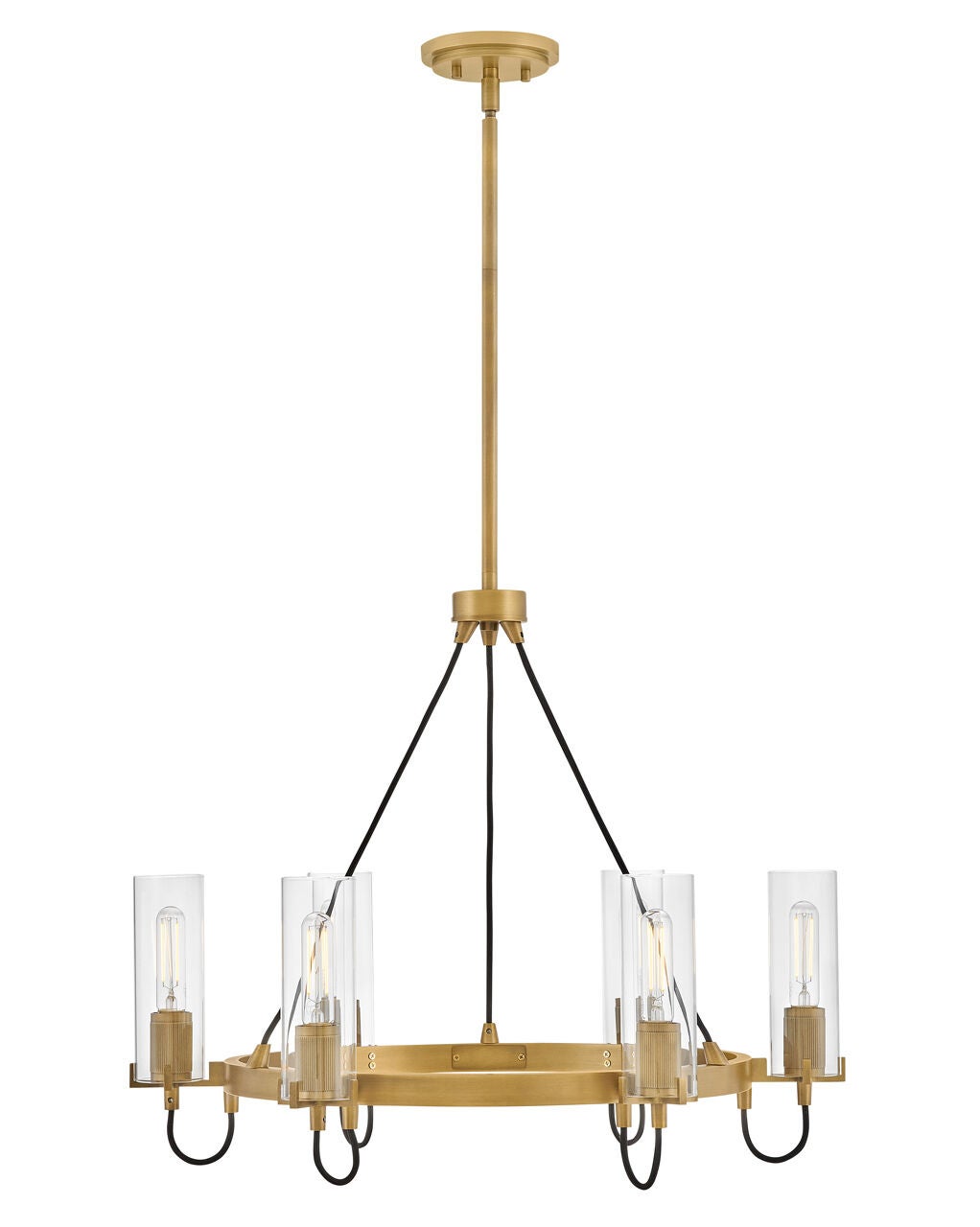 Ryden 37855HB - Medium Chandelier - Bronze