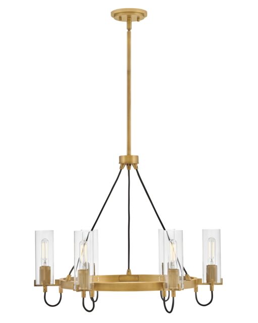 Ryden 37855HB - Medium Chandelier - Bronze