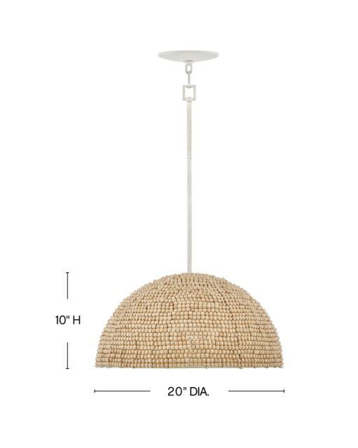 Dalia 38464TXP - Large Pendant - Silver