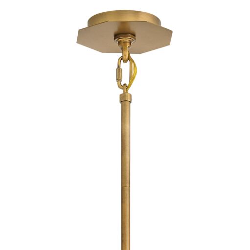 Facet 46995HB  Medium Convertible Chandelier - Bronze