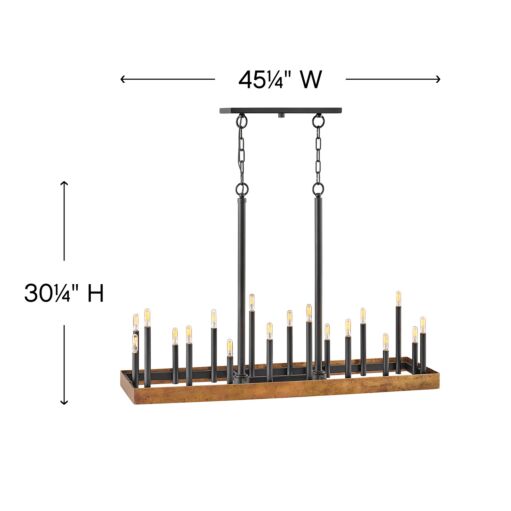 Wells 3868WA - Large Single Tier - Black