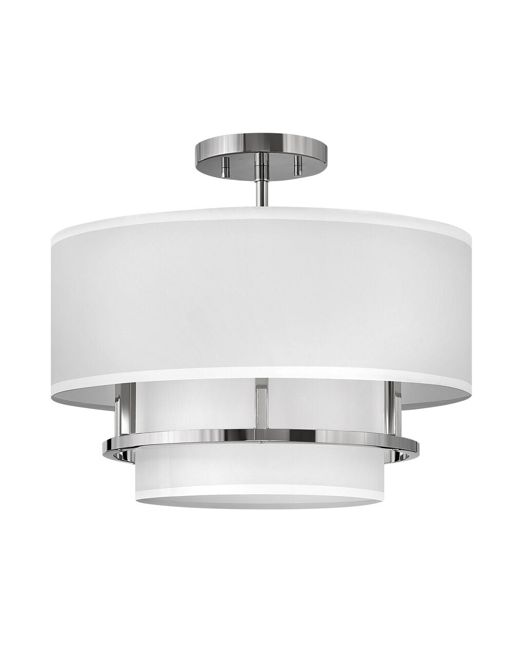 Graham 38893PN - Medium Semi-flush Mount