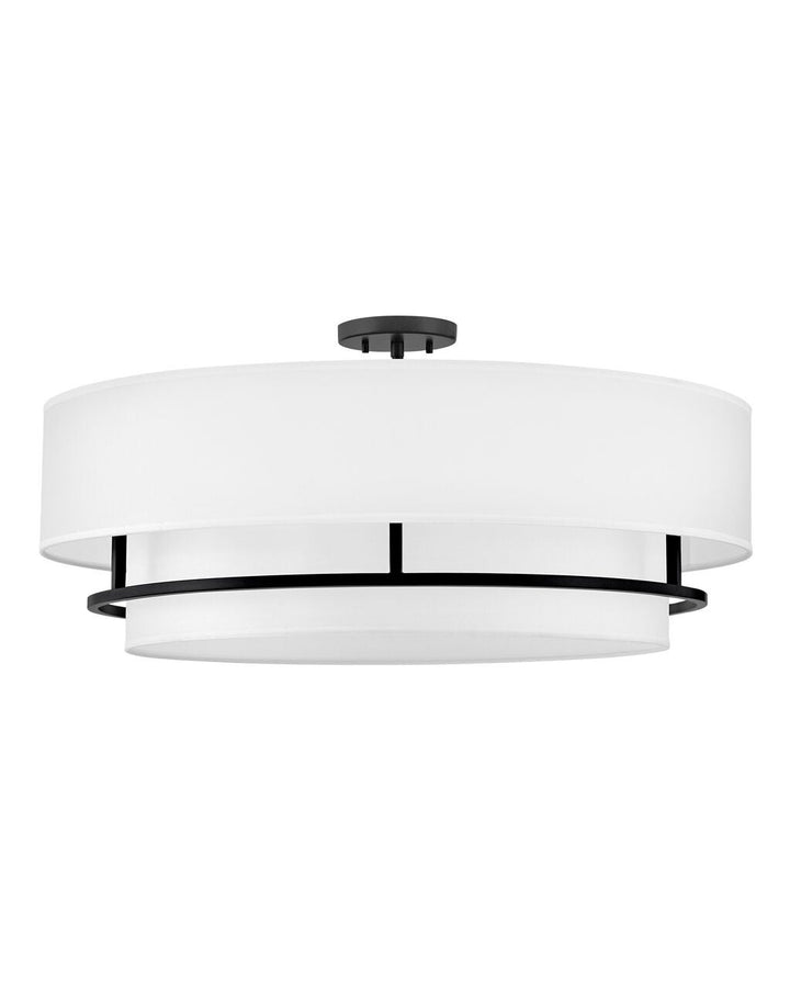 Graham 38895BK - Large Convertible Semi-flush Mount