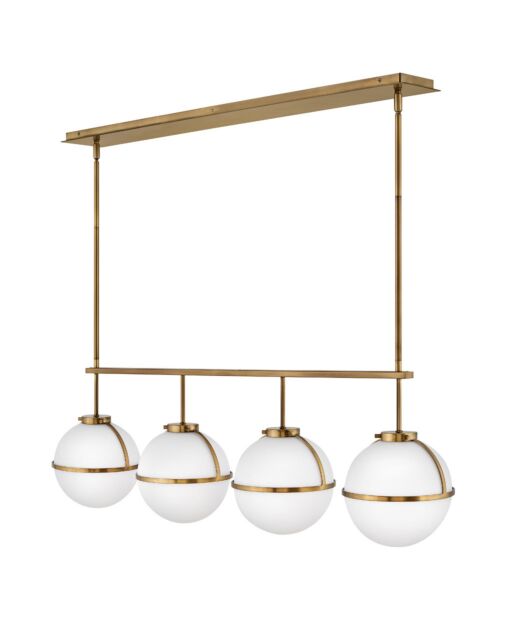 Hollis 39675HB - Medium Four Light Linear - Bronze