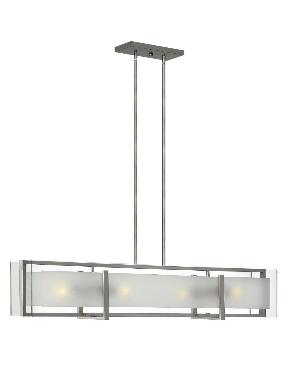 Latitude 3996BN - Four Light Linear - Grey