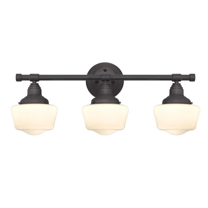 Westinghouse - Schrolar, Three Light, Base E26 Medium - Oil Rubbed Bronze