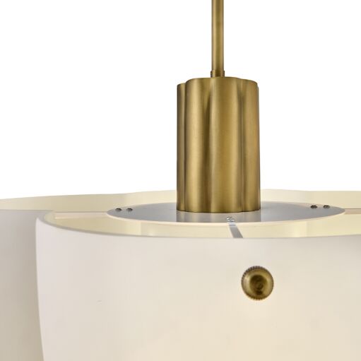 Becca 47587HB  Large Pendant - Bronze