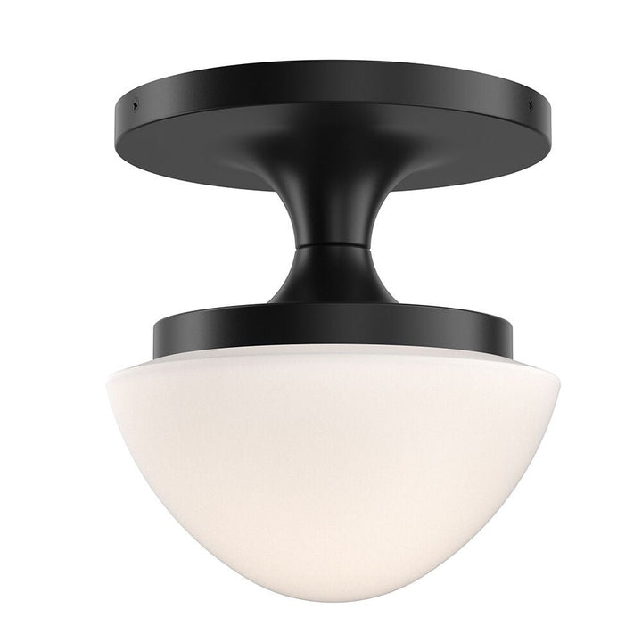 Knox 47811BK  Extra Small Semi-Flush Mount - Blac