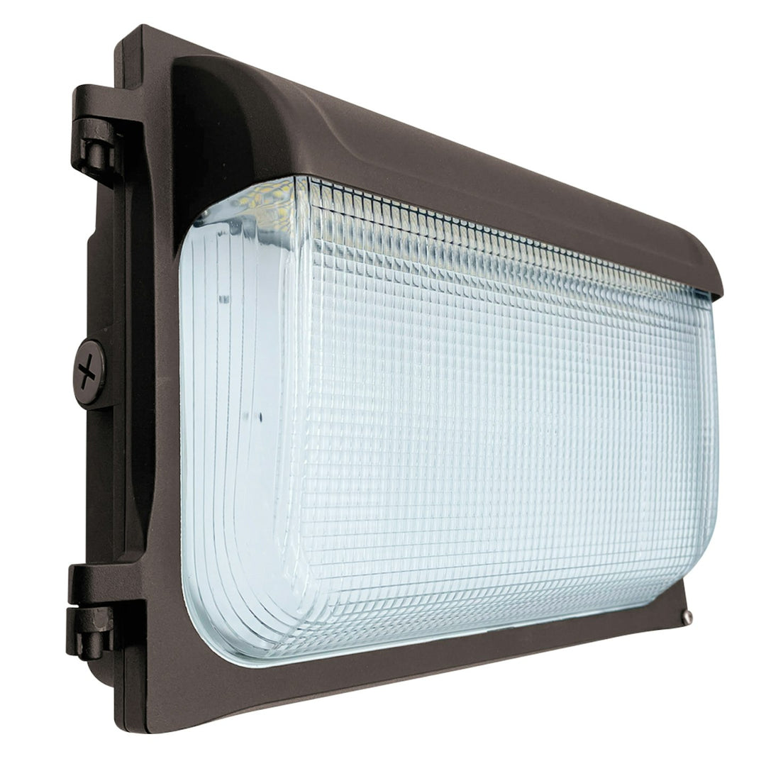 Slim Wall Pack: SL-Line 3-CCT & 5-Power Select w/ Photocell 120W/100W/80W - Bronze