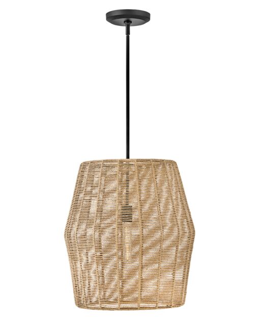 Luca 40387BLK-CML - Large Convertible Pendant - Bronze