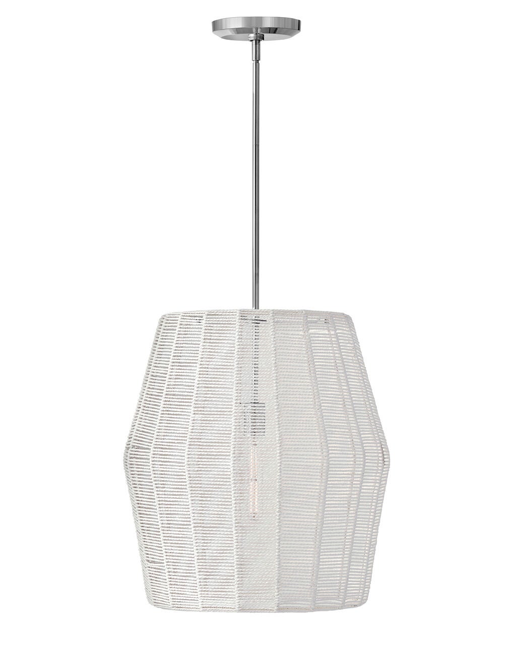 Luca 40387PCM - Large Convertible Pendant - Silver