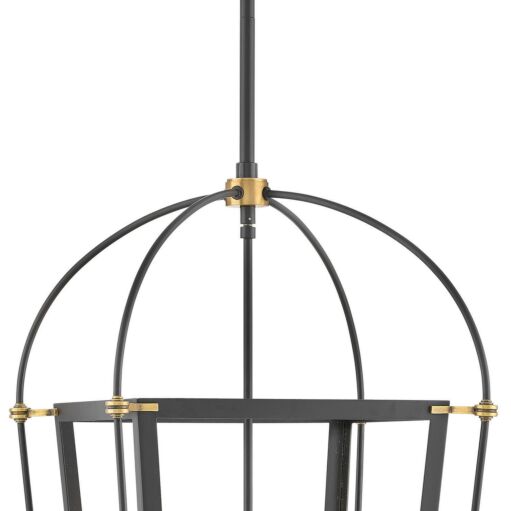 Selby 4057BK - Small Open Frame Pendant - Black