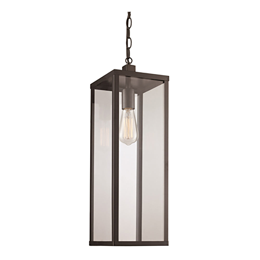 Oxford 20.25" Hanging Lantern - Black