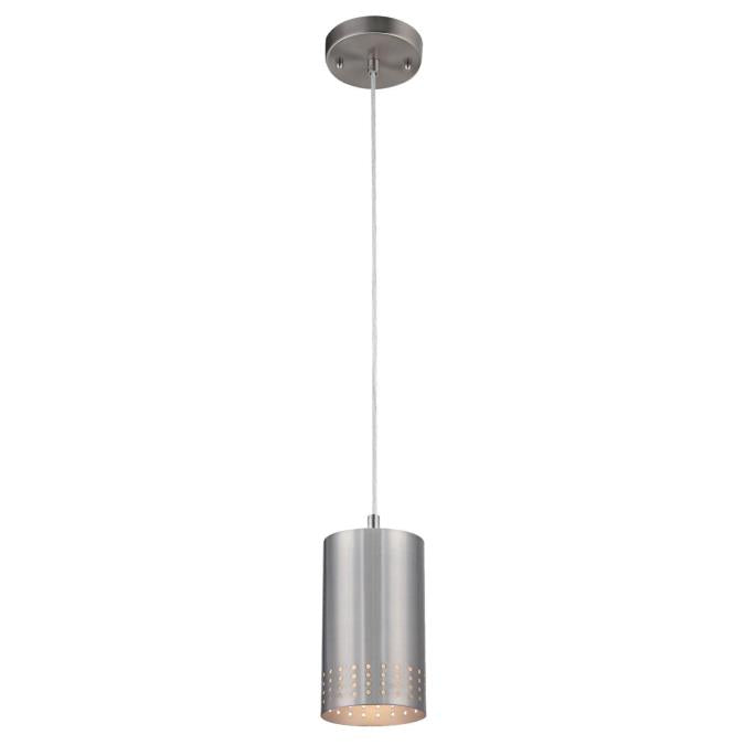 Westinghouse - Phelps One-Light, Base E26 Medium - Brushed Nickel