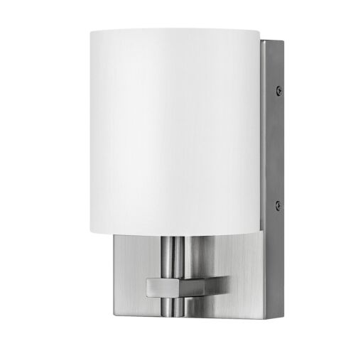 Avenue White Acrylic 41011BN - Small Single Light Sconce